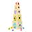 Torre 5 cubos madera con 5 figuras geométricas para encajar - Play & Learn_0