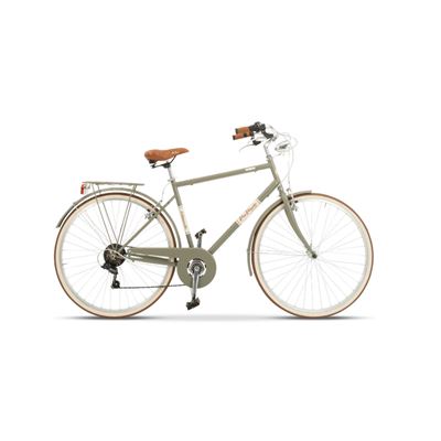 Bicicleta De Paseo via veneto 619l vv619m malagueta beige 52 mujer estilo vintage 6 vel cuadro