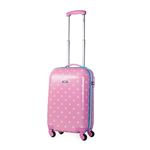 Maleta de viaje trolley cabina 50cm Skpat Topos rosa