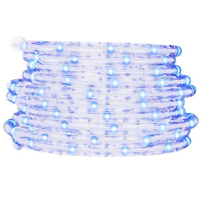 Tira De Luces Vidaxl Con 1200 Led Blanco Frío Pvc 50 M