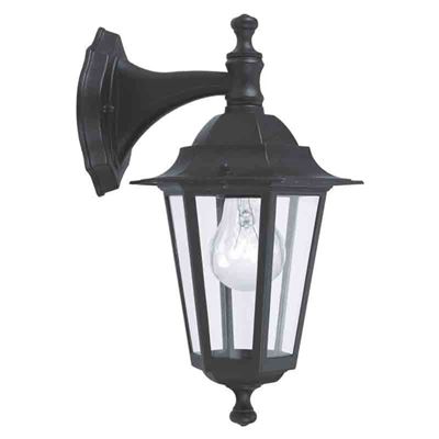 Lámpara De Pared Exterior Eglo, Laterna 4 Hasta 60 W Negra 22467