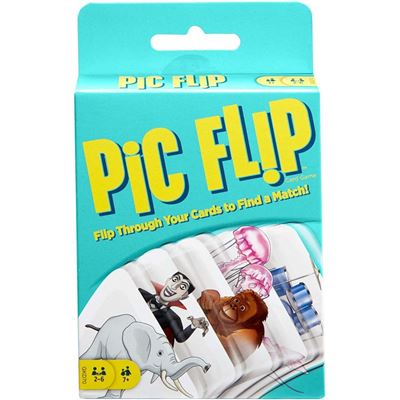 Juego Cartas Mattel Pic Flip