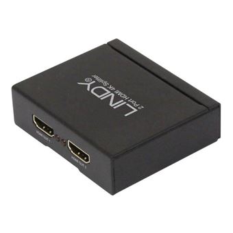 Divisor LINDY HDMI 4K puertos 2160p30 3D Conectores de