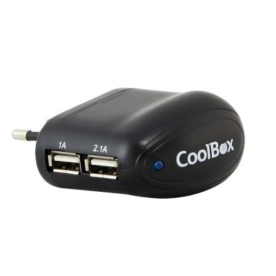 Cargador USB Pared Coolbox ux2