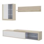 Mueble comedor Koln con luz LED Blanco Natural