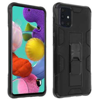 Funda Samsung Galaxy A51 Protectora Defender + Soporte Vídeo Negro - 1