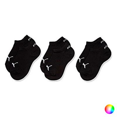 Puma Kids Quarter calcetines niños mini 3 pack sin tejido rizo invisible para tobilleros deportivos cdt talla 2730