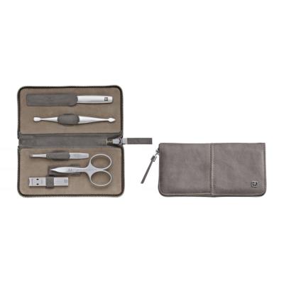 Zwilling Estuche De Manicura De Piel, 5 Pzs