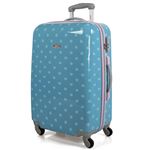 Maleta de viaje trolley 60cm Skpat Topos turquesa