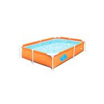 Piscina Infantil Rectangular 221x150x43 cm. desmontable tubular bestway mi primera 3151