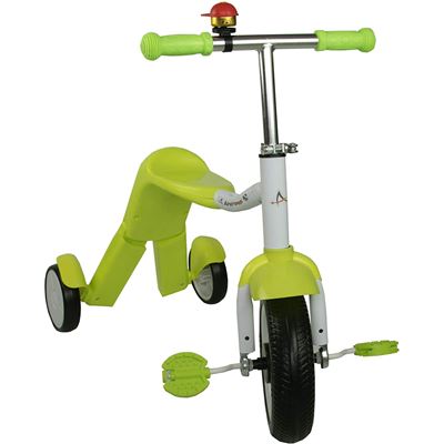 Patinete Reversible 2 en 1 Airel 3 Ruedas Verde