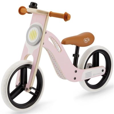 Bicicleta Kinderkraft UNIQ sin pedales color Rosa