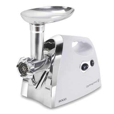 Picadora De Carne Sogo 1200w, Cuchillas En Acero Inoxidable De 2 Hojas - Función Pulse