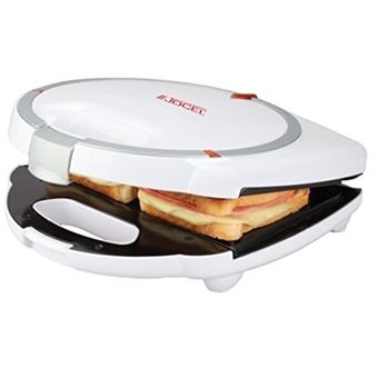 Sandwichera Jocel JSD022387, 2 sándwiches, 750 W, Blanco - 1