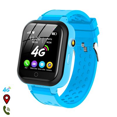 Smartwatch Dam T16 4g Localizador Gps Azul