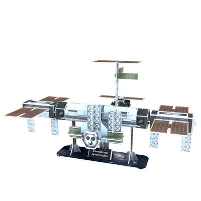 Puzzle 3d International Space Station 44 Piezas. 25,1x20,9x13,6 Cm. Dam Multicolor