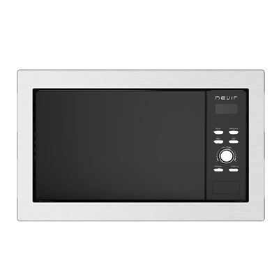 Microondas Integrable NEVIR NVR-6321MEDGS Inox Negro Digital 21L