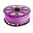 Tira LED NEON flexible 25m, Color luz rosa magenta 12VDC 8 * 16mm, corte 2,5cm, 120 led/m SMD2835_0