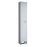 Pack Completo de Baño: mueble lavabo de PMMA + Espejo + Grifería + columna de baño, Blanco Brillo_2