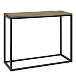 Consola Recibidor iCub Industrial Vintage – 35x100x80 – 18mm. Negro.