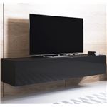 Mueble TV modelo Luke H2 160x30cm negro