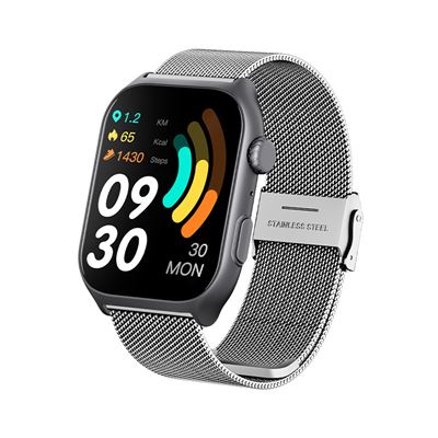 Smartwatch Dudao Gts7 2"" Bluetooth Carga Magnética Ip67 Milano Plata