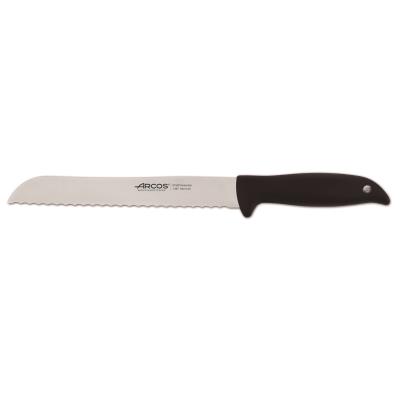 Arcos Cuchillo Panero Menorca 145700 De Acero Inoxidable Nitrum Y Mango De Polipropileno Con Hoja De 20 Cm En Blíster - Imagen 1