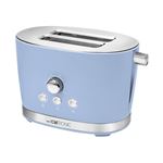 Tostadora Clatronic, para 2 rebanadas TA 3690 850 W Azul retro