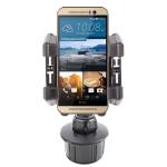 Montaje / Soporte Coche Para HTC One M9+ / M9 / (M9) Plus / E8 Ace / Remix / Bloom 3 - Uso En Portavasos - Adaptable - ¡A Prueba de Movimientos! Por DURAGADGET