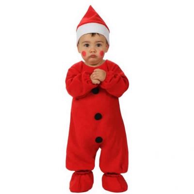 Disfraz de Papa Noel Talla 12-24 Meses