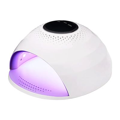 Estación De Secado De Uñas Dam Uv Ultravioleta Encendido Automático De 84w Con 42 Lámapras Led Blanco