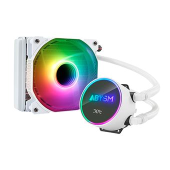 Refrigeración Líquida Artic White 120 mm ARGB ABYSM Gaming - 1