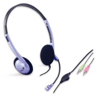 Auriculares Genius HS-02B/Microfono