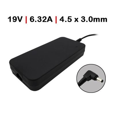 Oem Cargador Para Portátil Gaming Asus 19V 6.32A 120W 4.5 X 3.0Mm