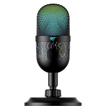 Micrófono Gaming RGB HAVIT GK52 NEGRO - 1