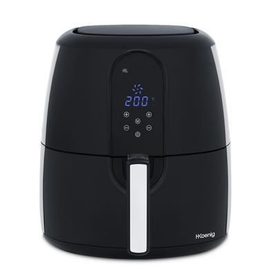 Freidora De Aire Hkoenig Fry820 5,5l 7 Programas 1800w Negro