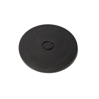 Cablematic Base giratoria manual de 20,3 cm Plataforma rotatoria de color negro