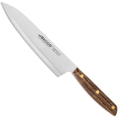 Cuchillo Cocinero Arcos Nordika Madera Hoja 210mm