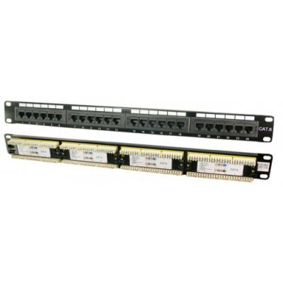 Logilink Patch Panel 19"" Cat6 24-Port