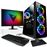 Ordenador gaming Vibox FX 8350 Nvidia GeForce GTX 1050 16 Gb RAM 1TB HDD 22" HD Windows 10 Pro_0