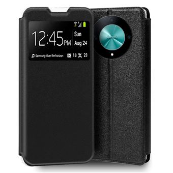Funda COOL Flip Cover para Honor Magic 6 Lite 5G Liso Negro - 1