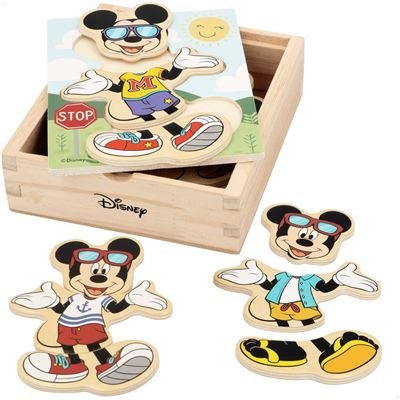 Woomax Puzzle De Madera Mickey Disney - Imagen 3