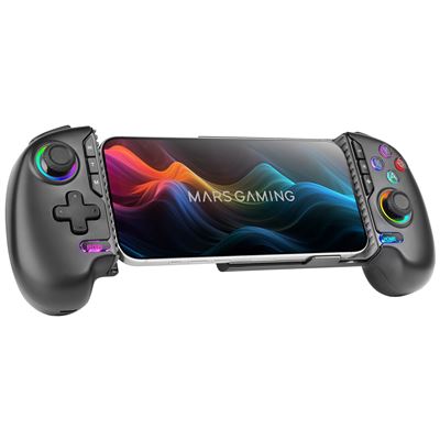 Gamepad Bluetooth Hasta 7"" Mars Gaming Mgpxpro Ps4/switch/switch 2/pc/android/ios 13.0+ Negro