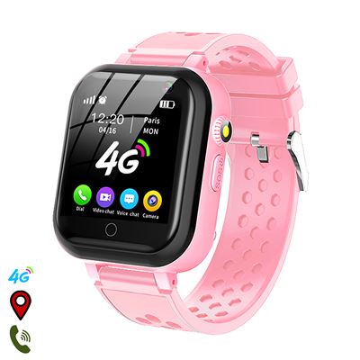 Smartwatch Dam T16 4g Localizador Gps Rosa
