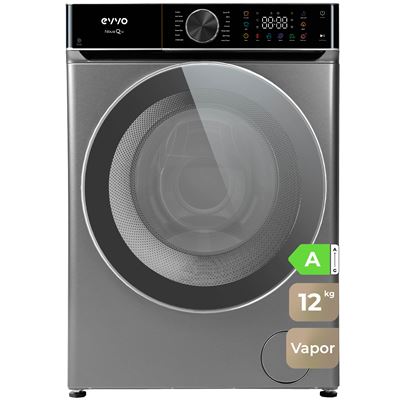 Lavadora De Carga Frontal Evvo Nova 12kg/1400rpm Inox A