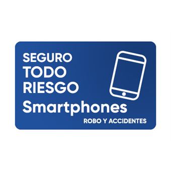 Seguro de Todo Riesgo accidental y robo para Móviles con un valor de hasta 1199,99 € - 1