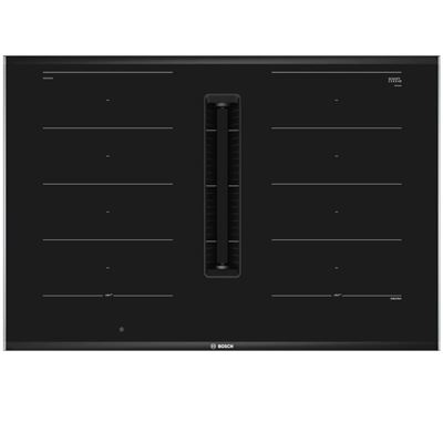 Placa De Inducción Bosch Pxx875d67e 4 Zonas 80cm Negro