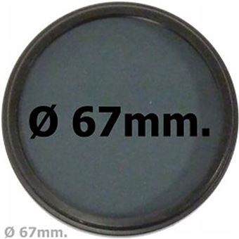 BeMatik Filtro fotografia Naranja para Objetivo de 62 mm