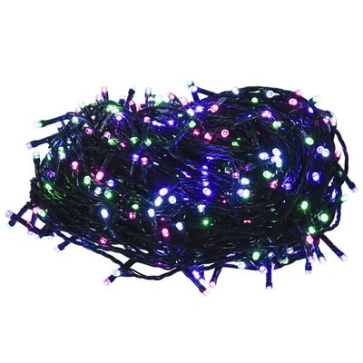 Tira De Luces Vidaxl Con 150 Leds Pvc Colores Pastel 15 M