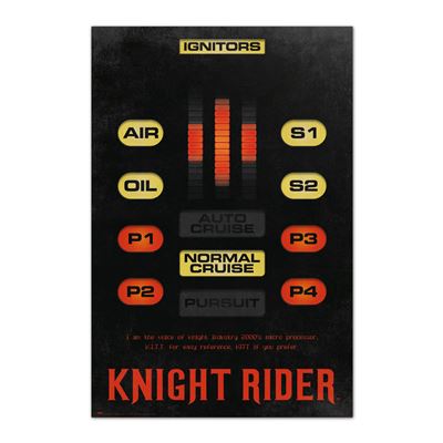 Poster Knight Rider